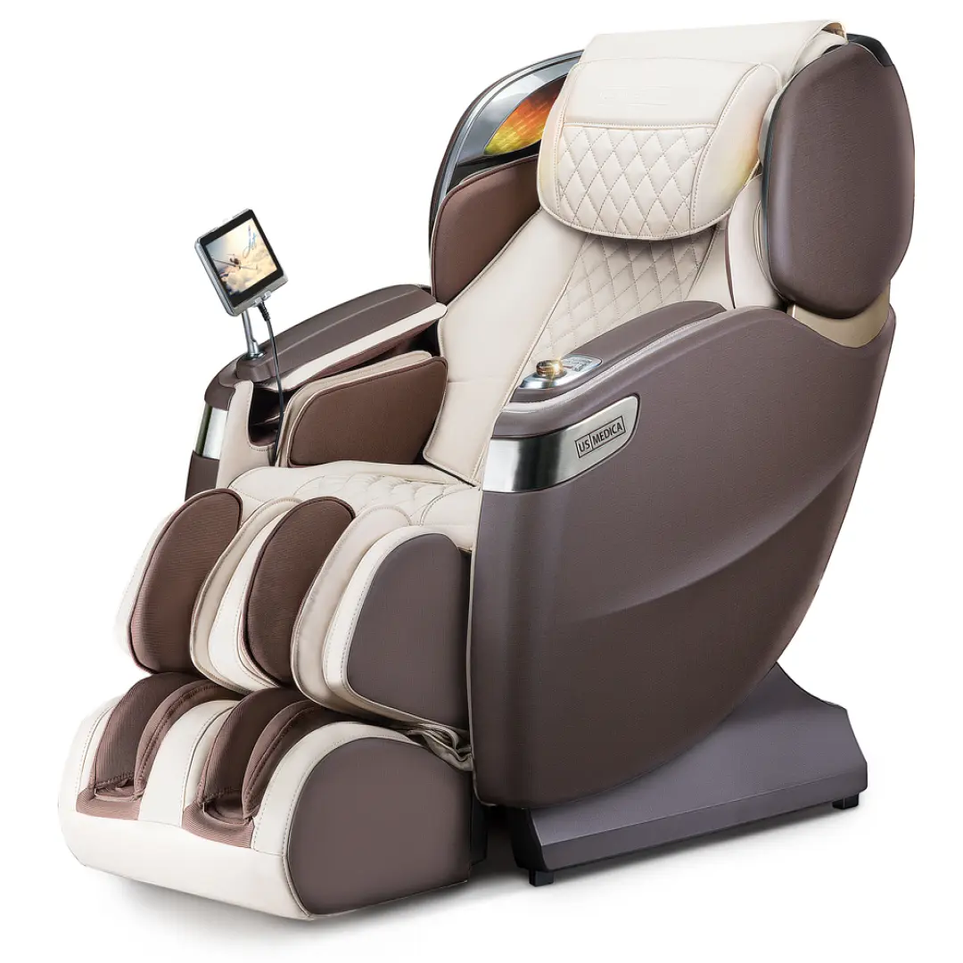 Массажное кресло US-MEDICA Jet (коричневое)